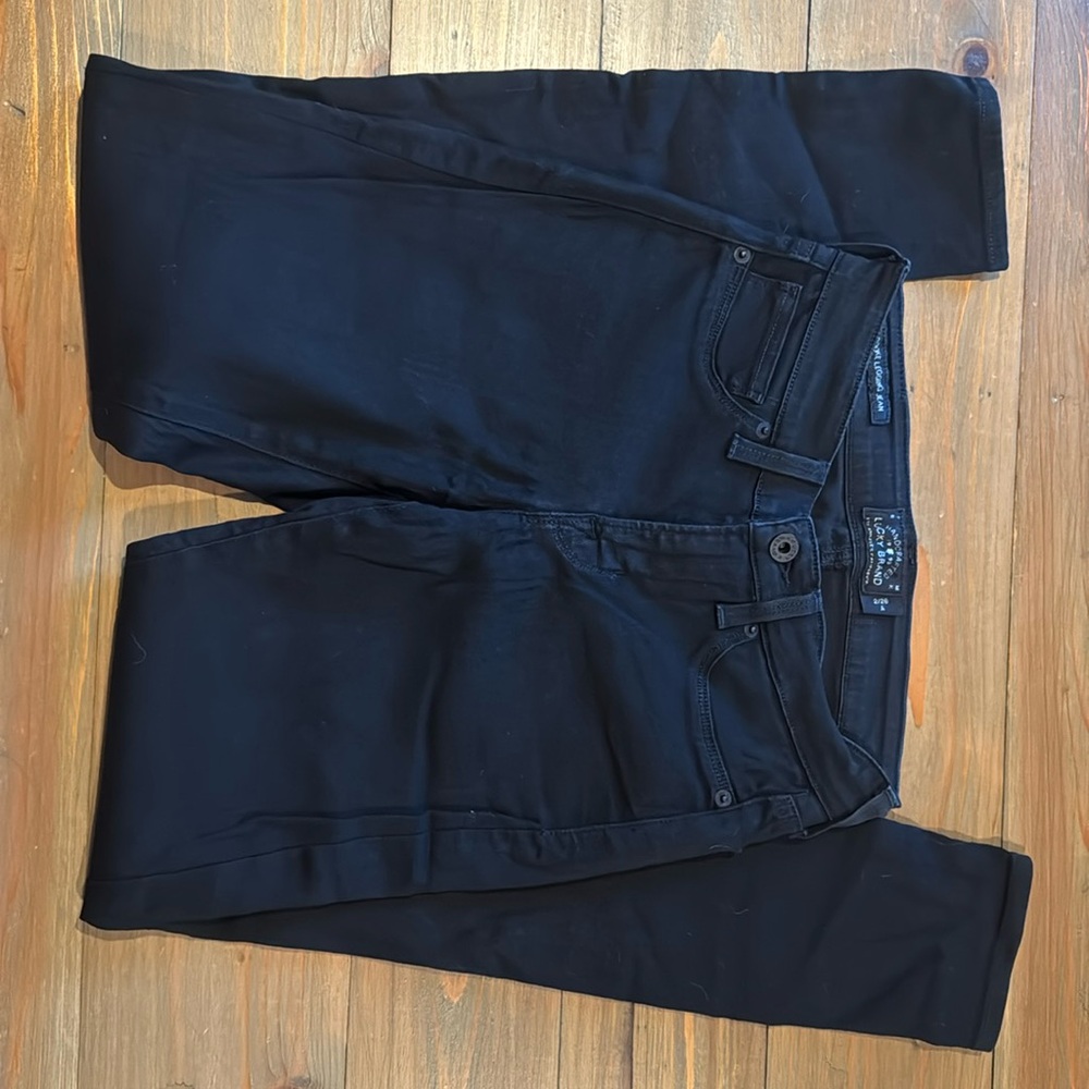 Lucky Brand black skinny jeans